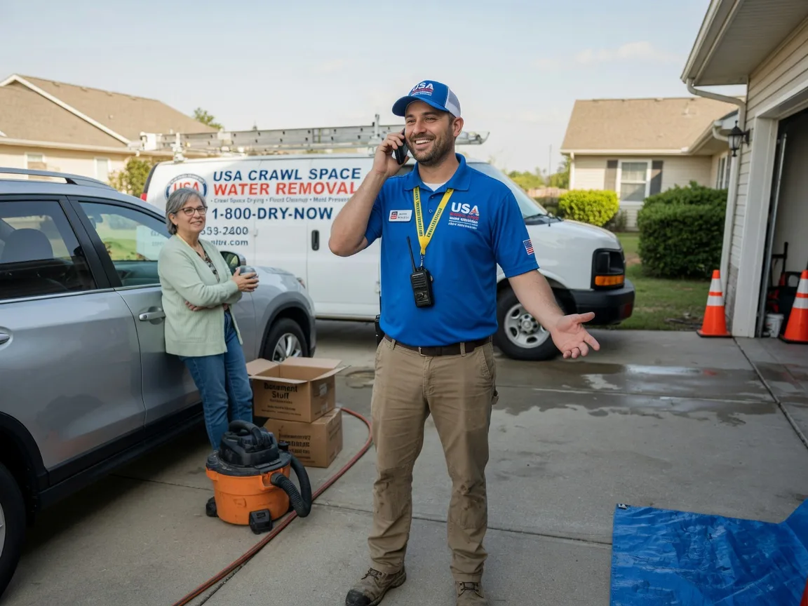 Crawl Space Water Removal Aldie, VA FAQs